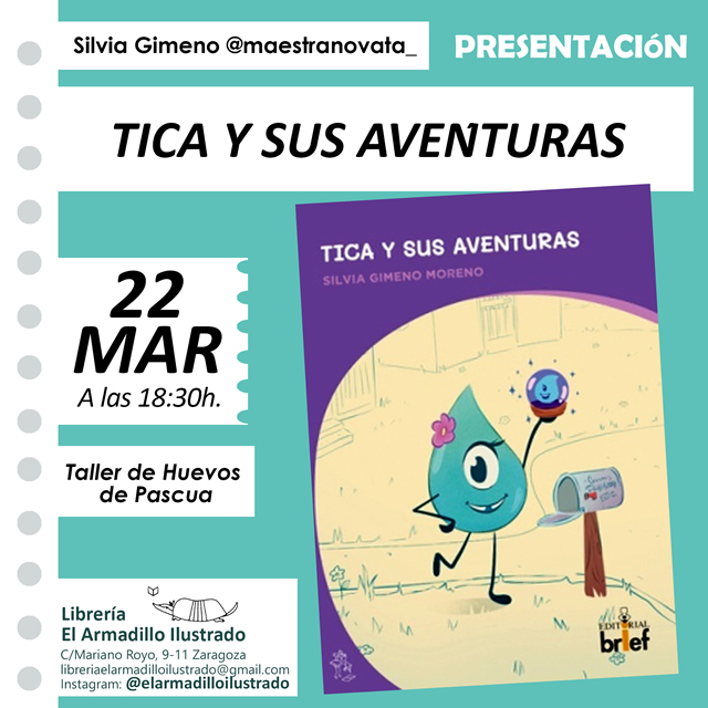 Silvia Gimeno presenta 'Tica y sus aventuras'